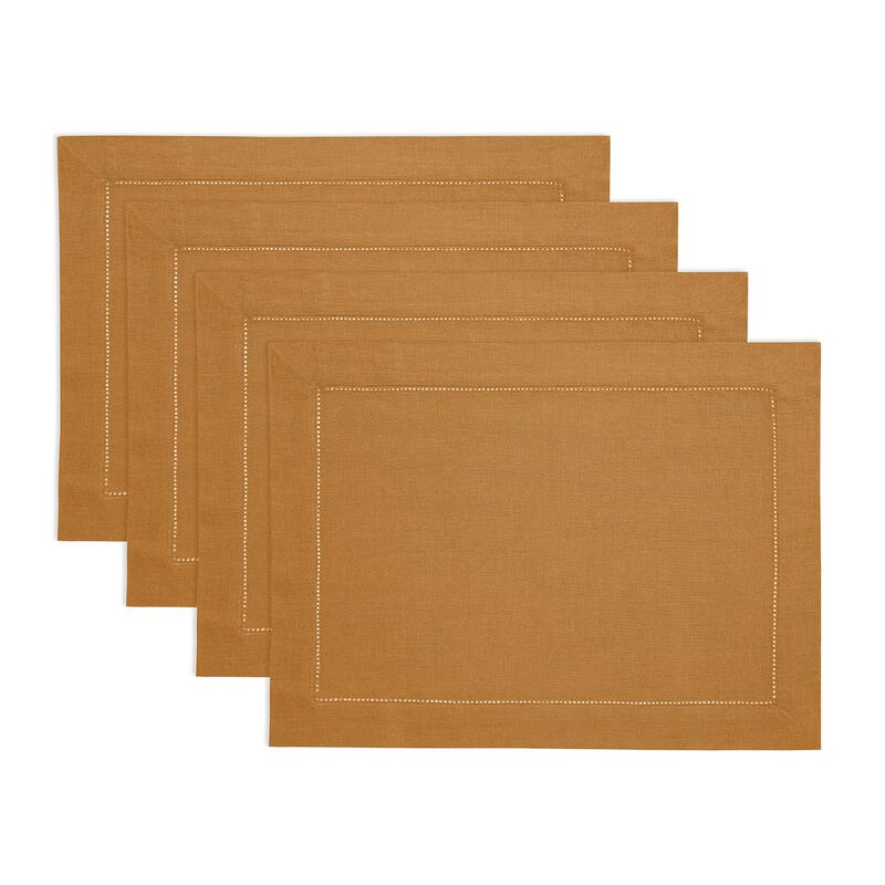 Linen Placemats - Classic Hemstitch