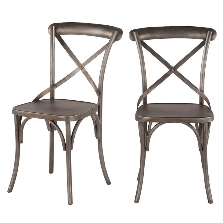 World Interiors Anderson Iron Dining Chair