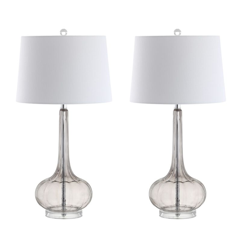 Bette Glass Teardrop LED Table Lamp (Set of 2)