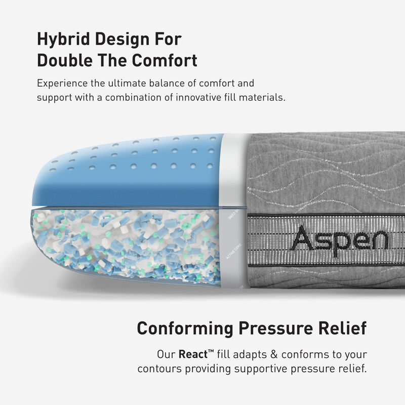 Aspen Performance Pillow Standard 2.0 image number 4
