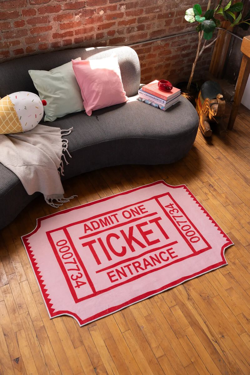 Abstract Area Rug - Non-Slip Washable Rugs image number 1
