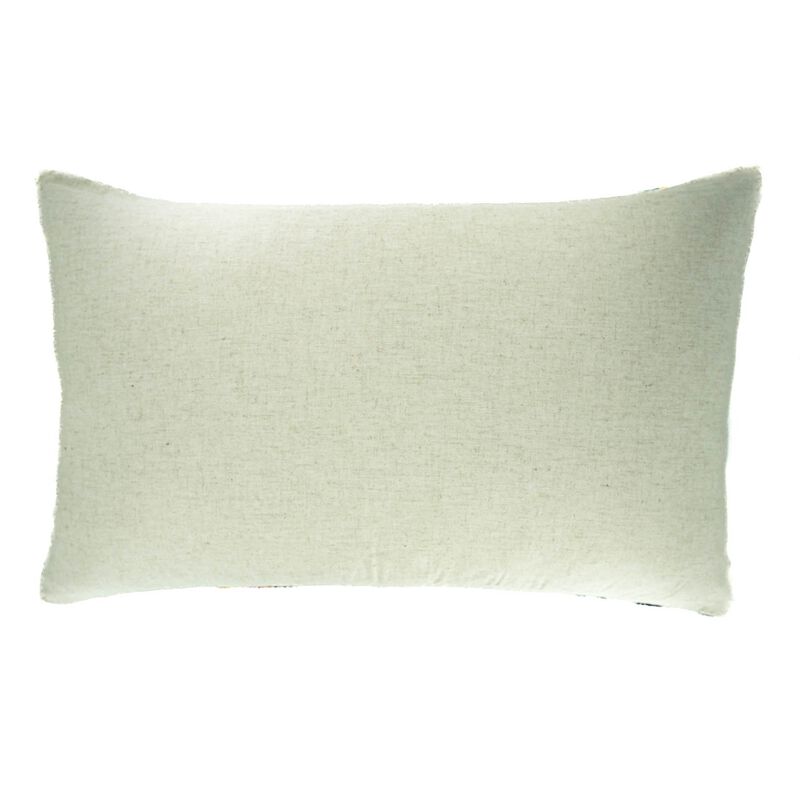 Pauli Silk Velvet Ikat Pillow, 16" X 24" Case Only