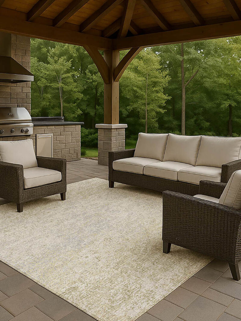 Winslow WL3 Khaki 10' x 14' Rug