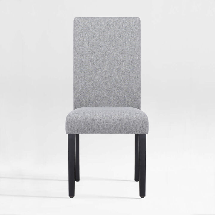 WestinTrends Upholstered Linen Fabric Dining Chair