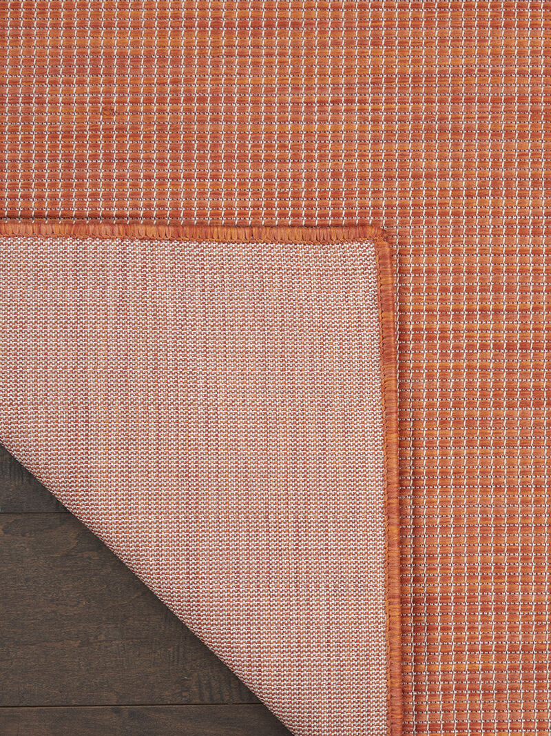 Positano POS01 Terracotta 2'2" x 12' Rug image number 2