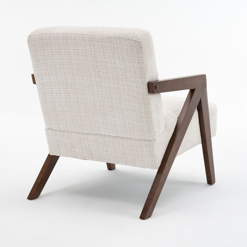 Dexnur Mid-Century Modern Accent Chair image number 6
