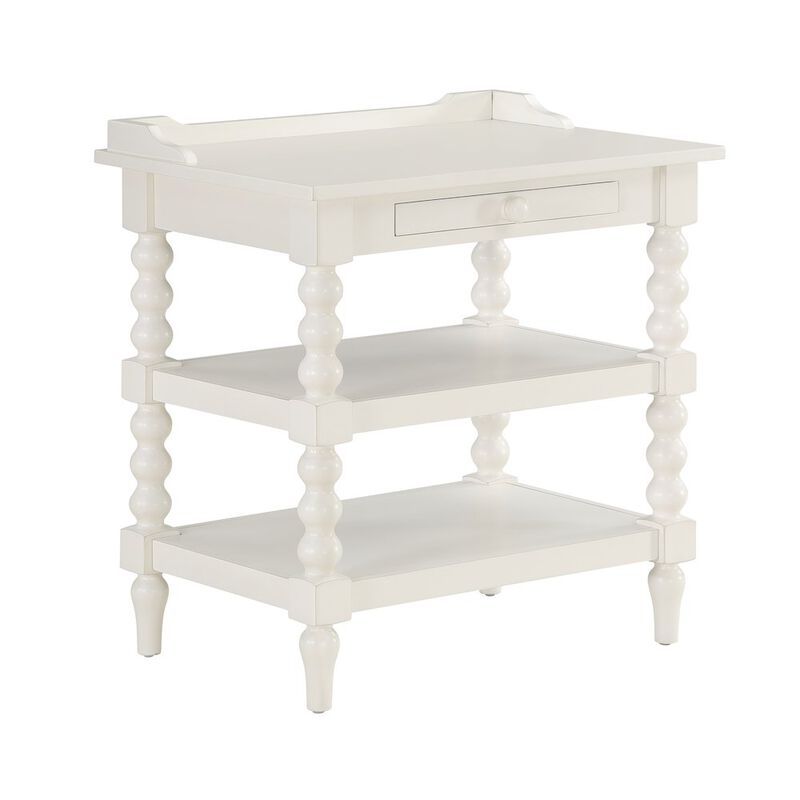 Comfort Pointe Averly Antique White Nightstand