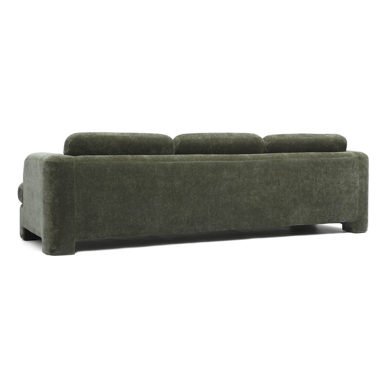 Halsey Brown Textured Fabric Sofa image number 3