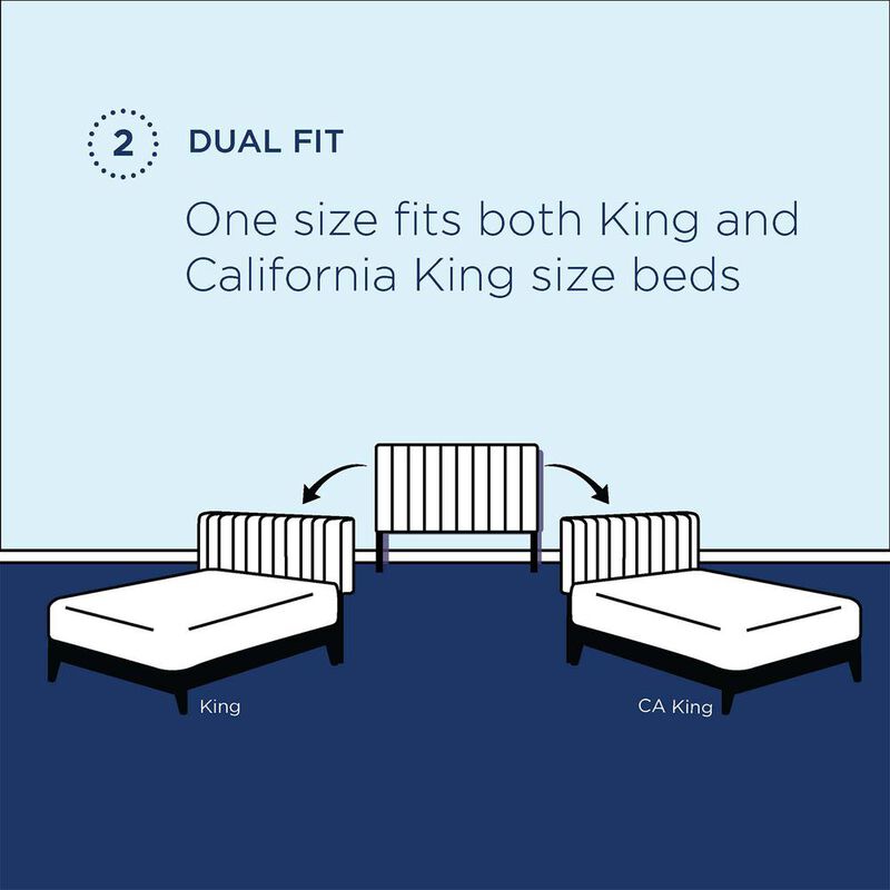 Tufted Performance Velvet King / California King Headboard image number 8
