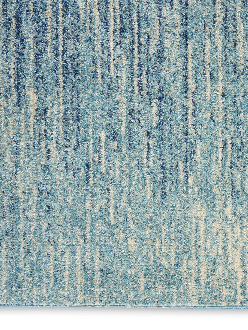 Passion PSN09 Navy/Light Blue 1'10" x 6' Rug