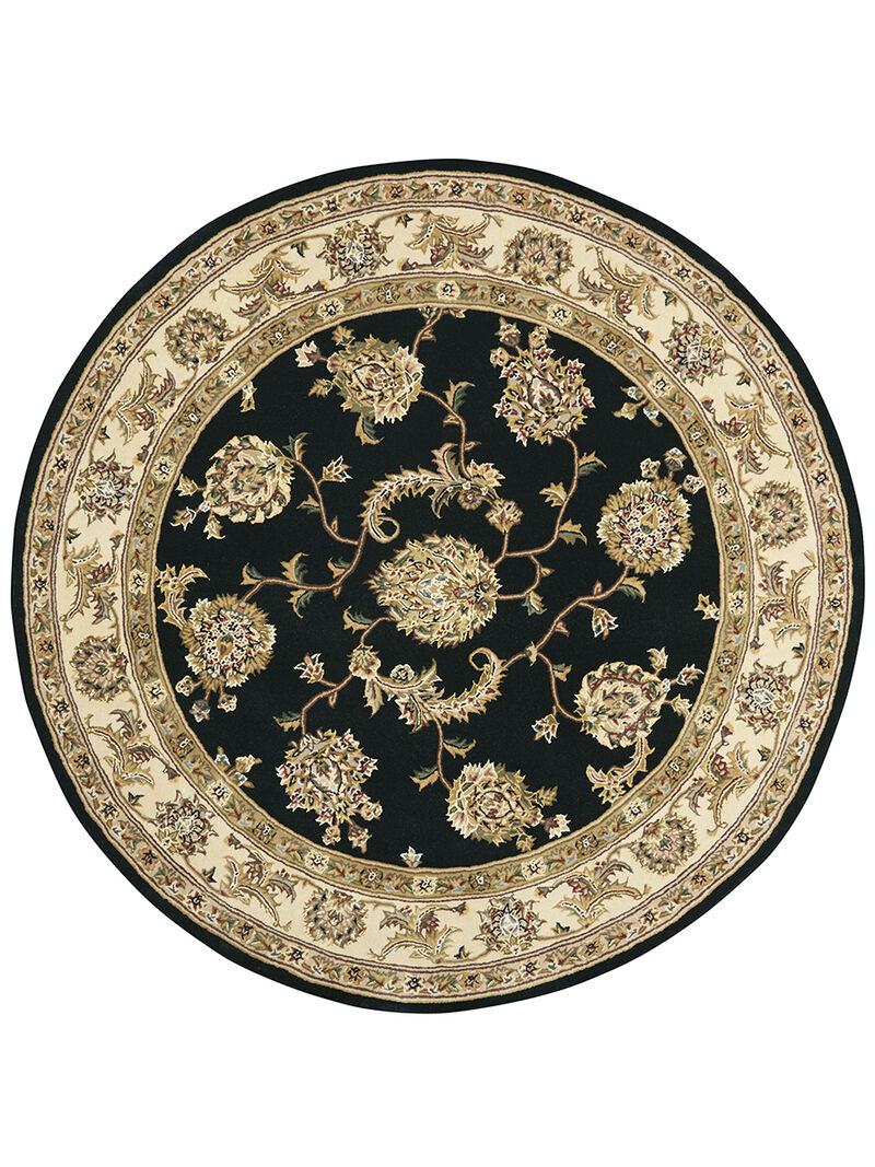 Nourison 2000 2022 Black 4' x Round Rug image number 0