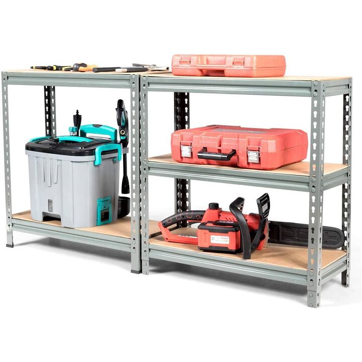 Hivvago Heavy Duty 60 inch Adjustable 5-Shelf Metal Storage Rack