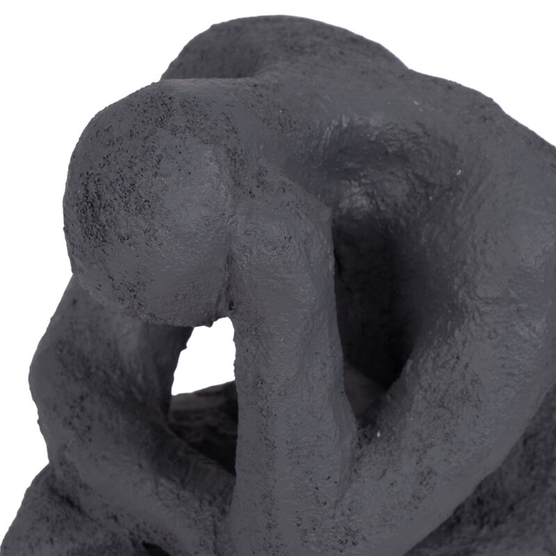 S/2 7" Thinking Man Bookends image number 3