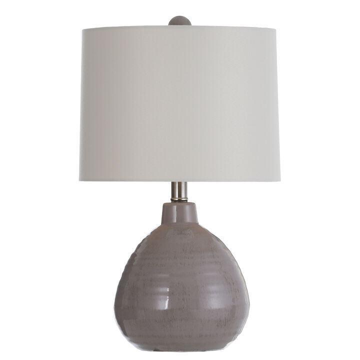 Cool Gray Table Lamp (Set of 2)