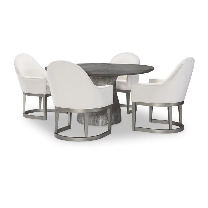 Legacy Classic Terra Luna Uph. Host Chair, Kd, Uph. Back & Seat, Seat Height: 19