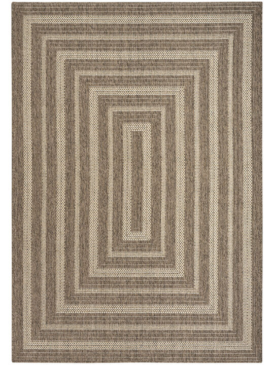 Tulum TLM04 Brown 4' x 6' Rug