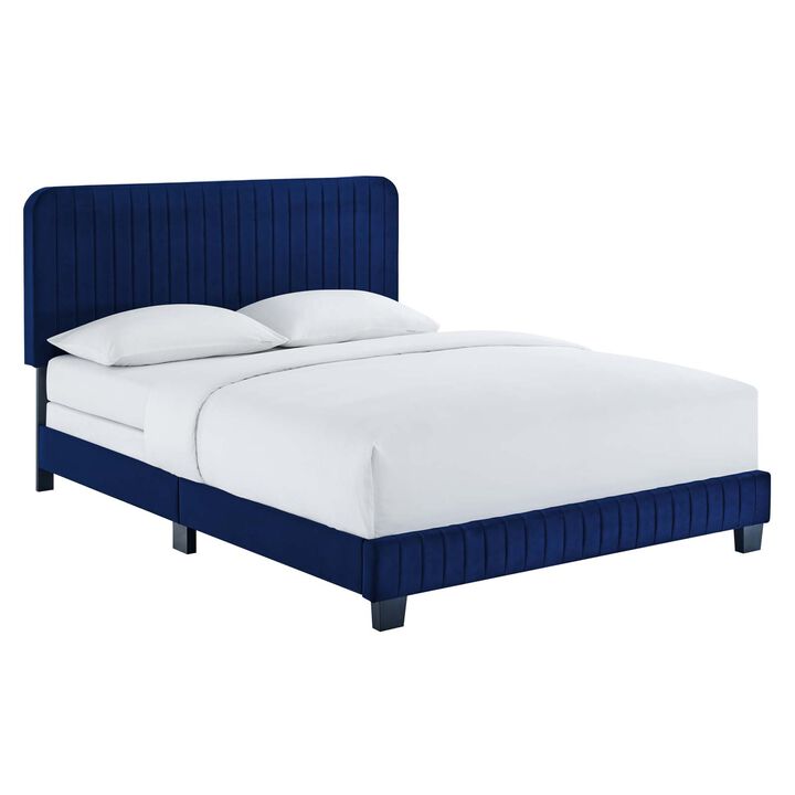 Modway - Celine Channel Tufted Performance Velvet Queen Bed