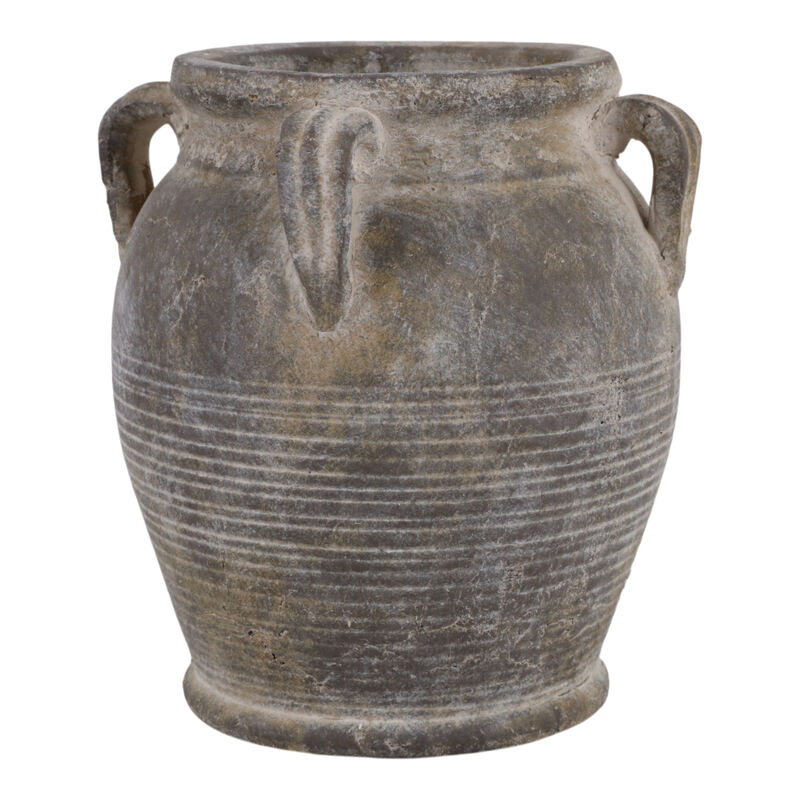 10" Vase With Handles, Brown image number 2