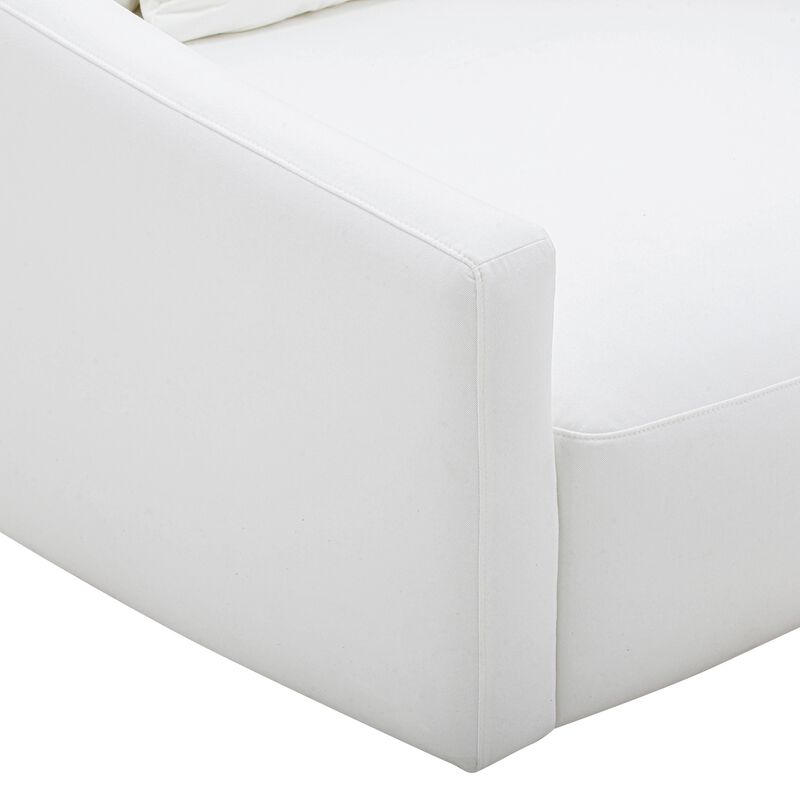 Hanim Cream Linen Daybed image number 3