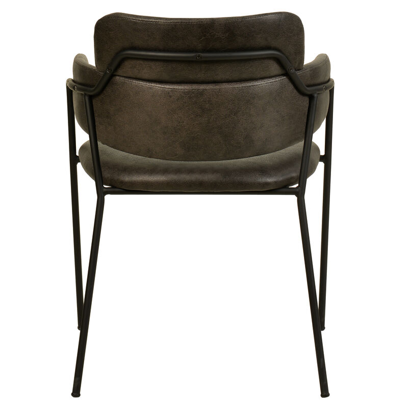 LeisureMod Axis Collection Modern Dining Chair