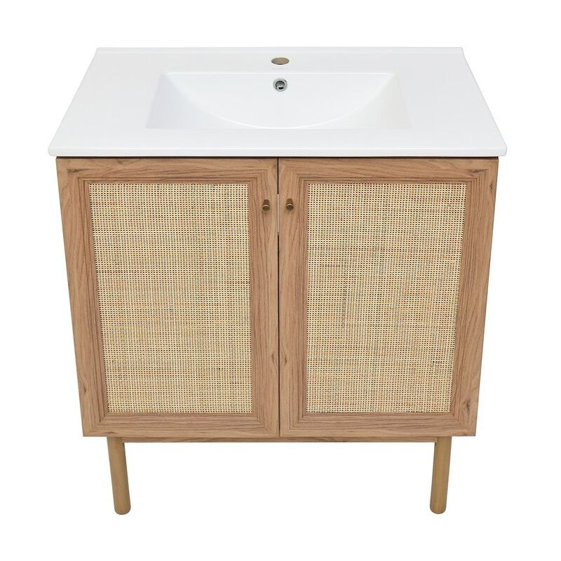 Classe 30" Freestanding Bathroom Vanity with Sink Top image number 7