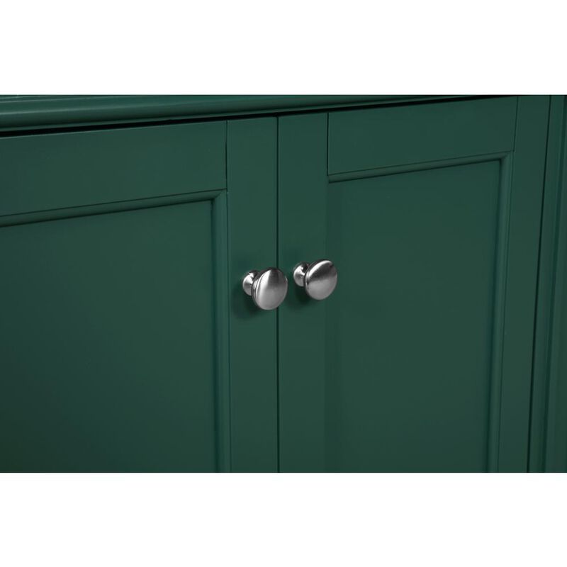 Elegant Kitchen and Bath 40 inch Single bathroom vanity in green