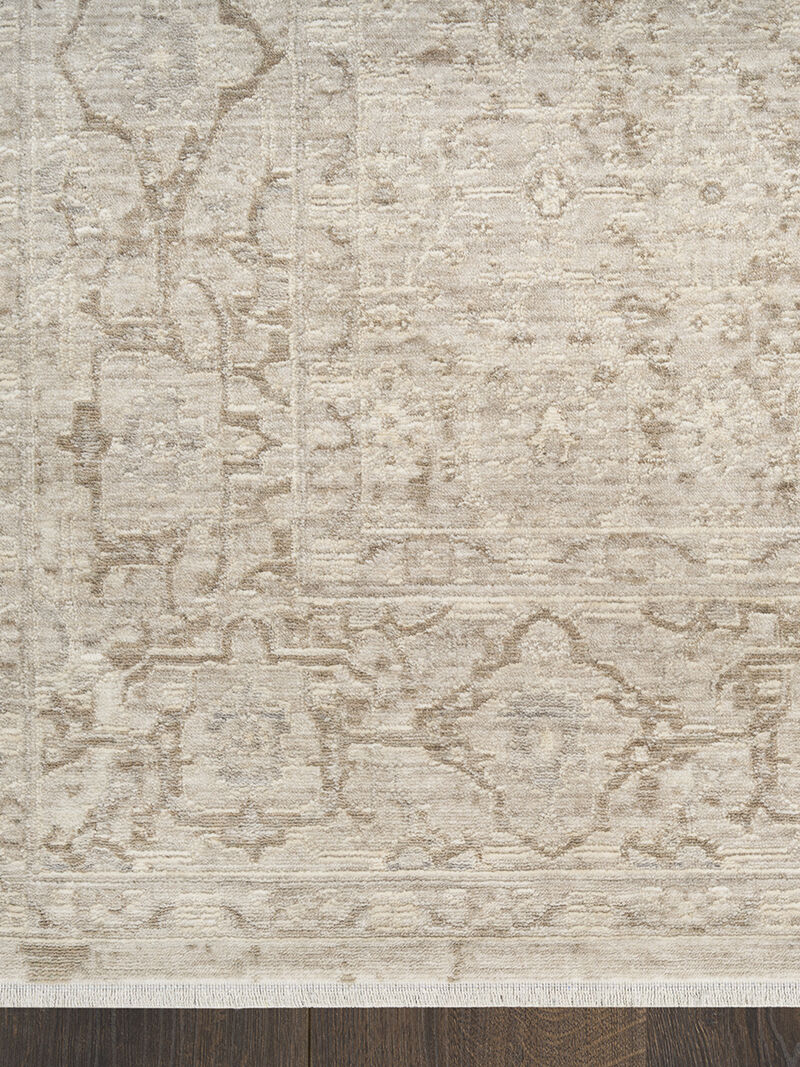 Shadows SHW04 Ivory/Gray 2'2" x 10' Rug
