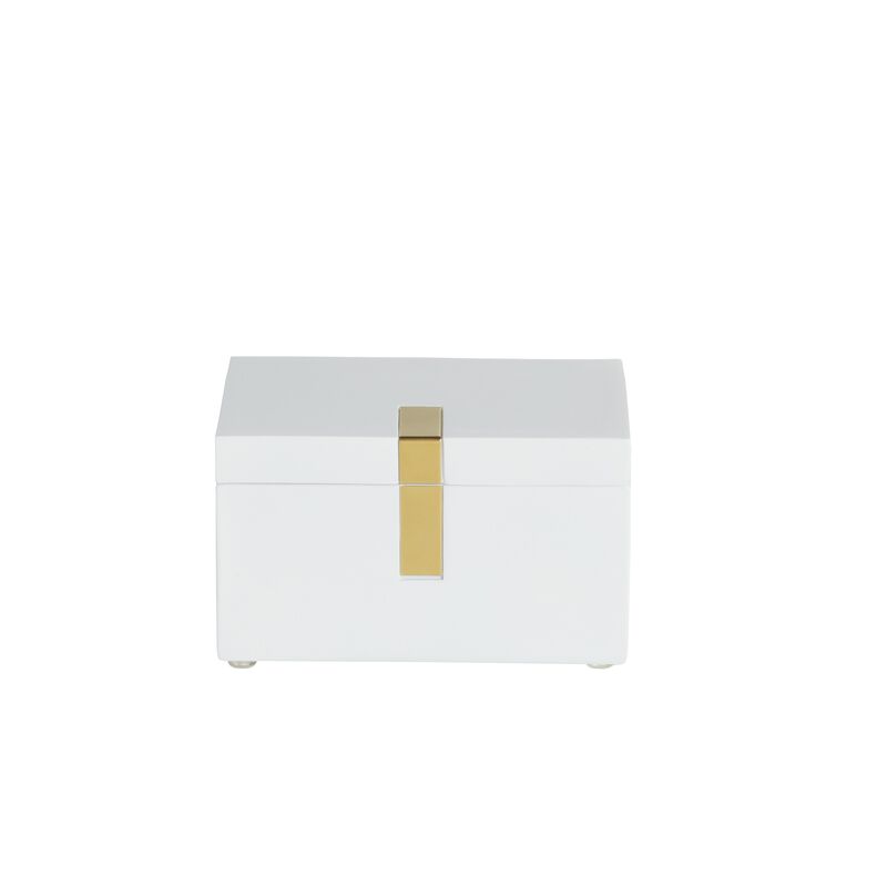 Houston Street White/Brass Canister image number 0