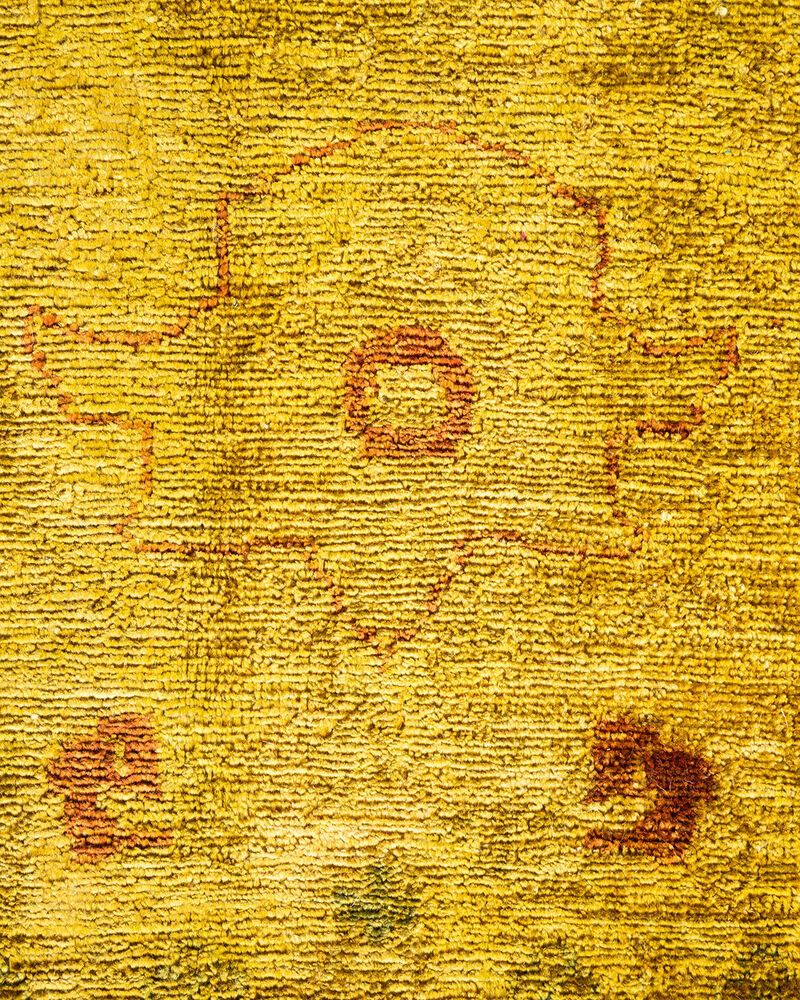 Vibrance, One-of-a-Kind Handmade Area Rug  - Yellow, 17' 4" x 11' 9"