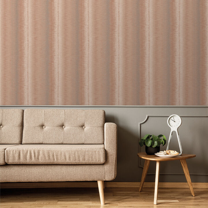 Woven Gradient Stripe Wallpaper