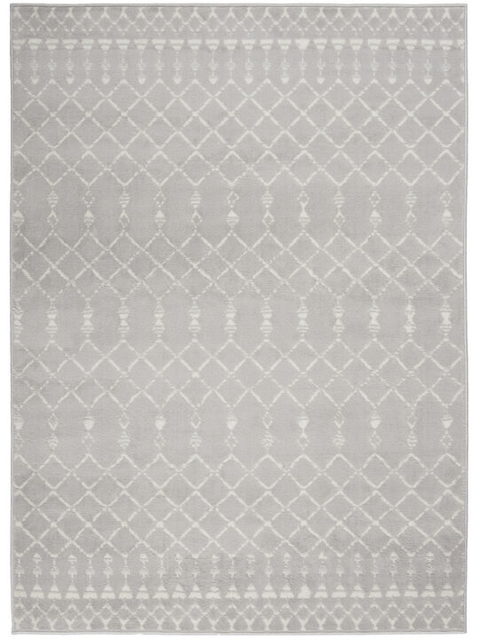 Whimsicle WHS02 Gray 6' x 9' Rug