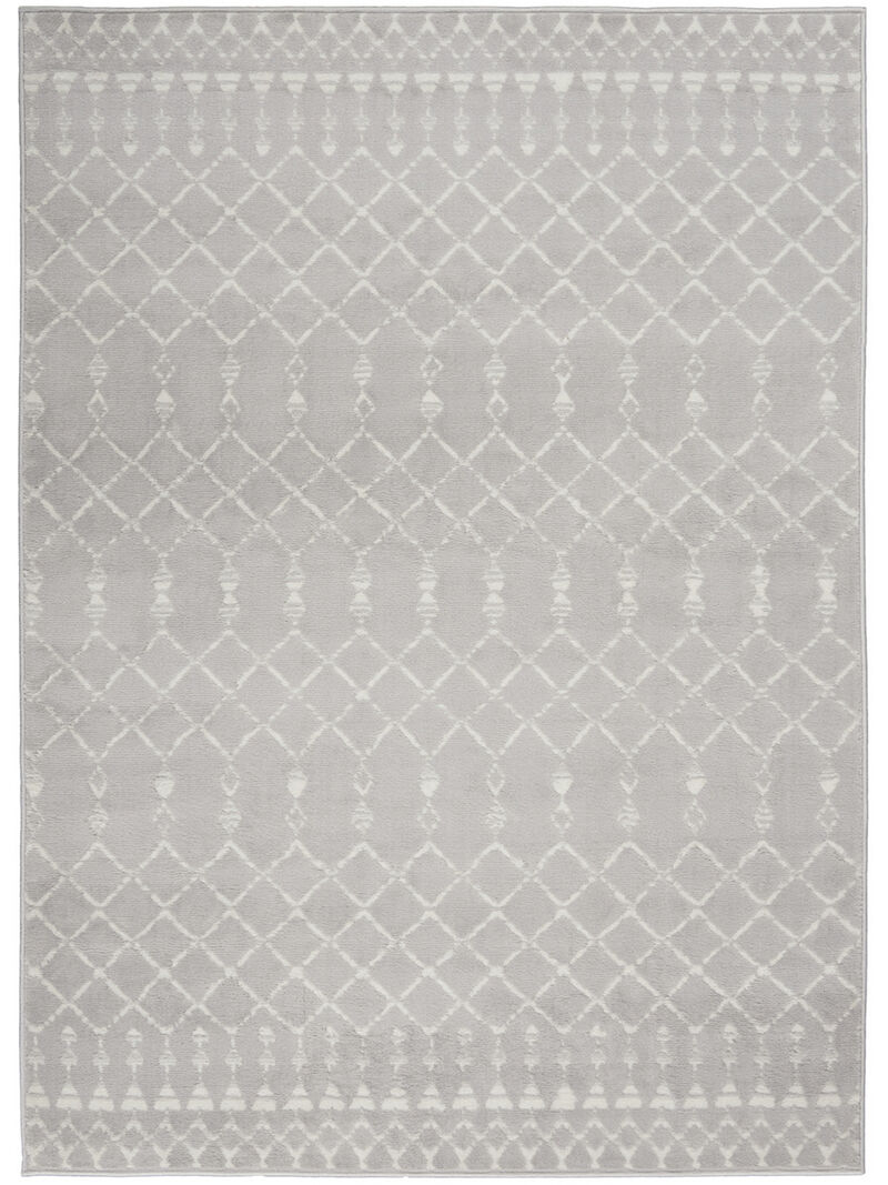 Whimsicle WHS02 Gray 6' x 9' Rug