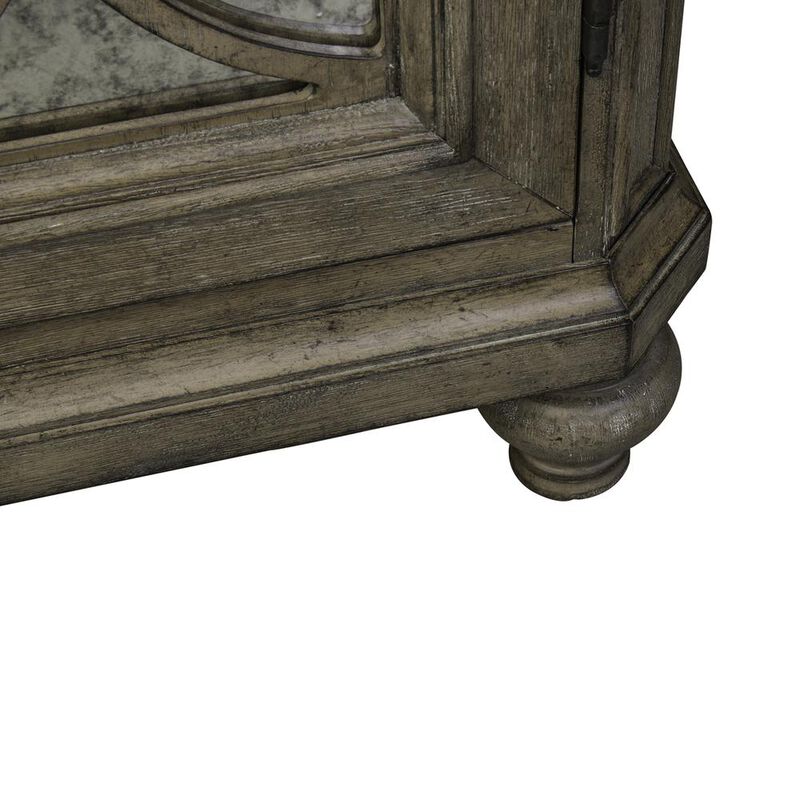 Liberty Furniture Simply Elegant Credenza in Heathered Taupe image number 3
