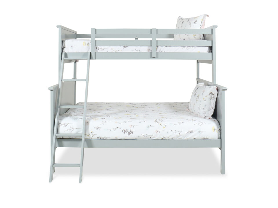 Hunter Hill Gray Twin Over Full Bunk Bed