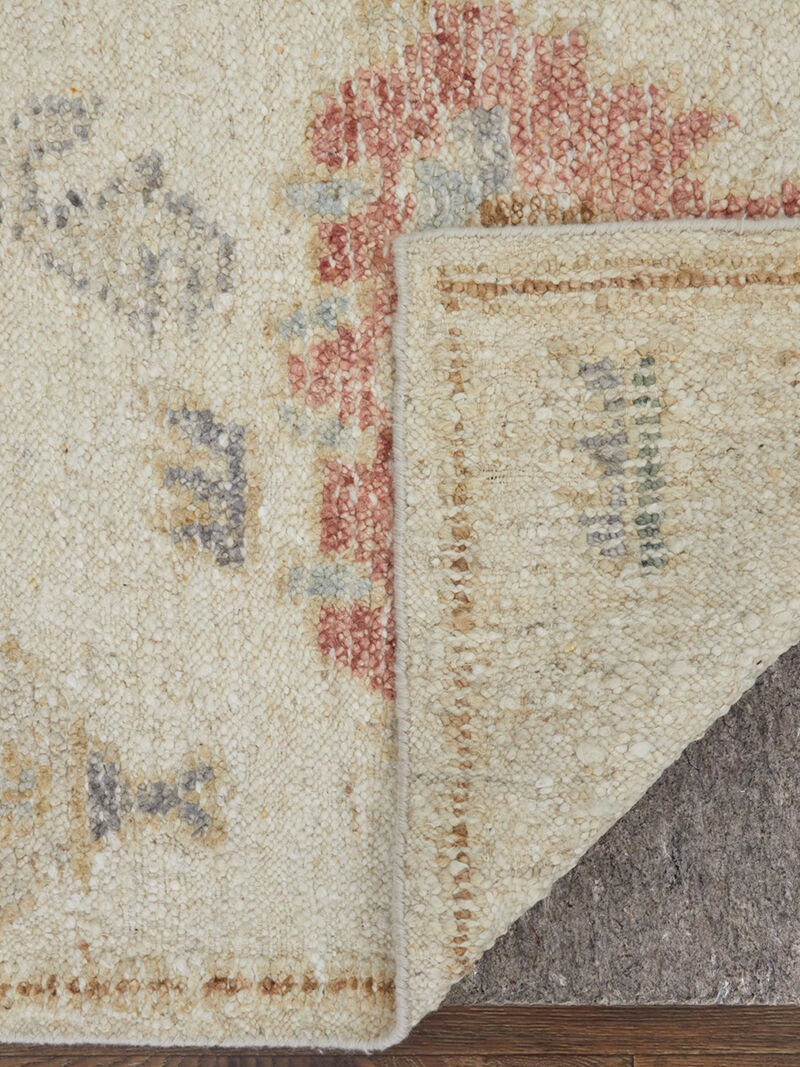 Grafton 69FLF 8'6" x 11'6" Ivory/Orange/Gray Rug