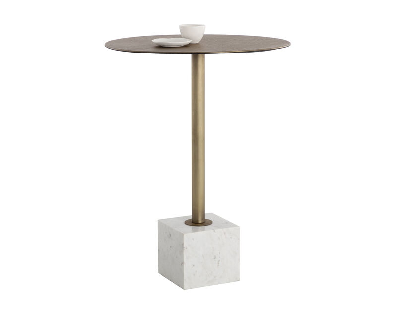Kata White Bar Table
