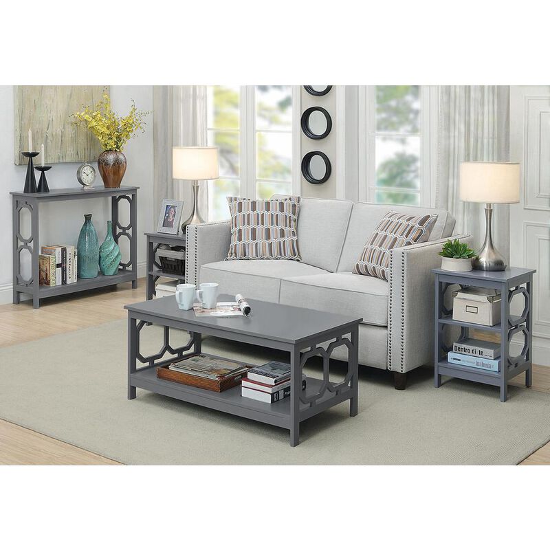 Convience Concept, Inc. Omega Coffee Table with Shelf