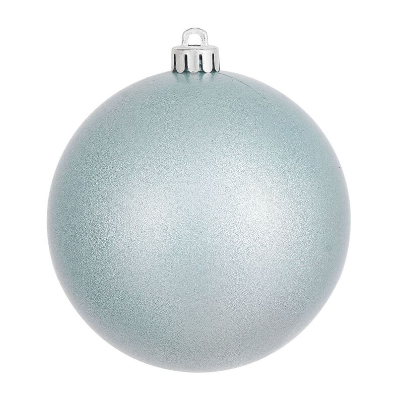 Vickerman Baby Blue Candy Ball UV Drilled 12/Bg - image number 0