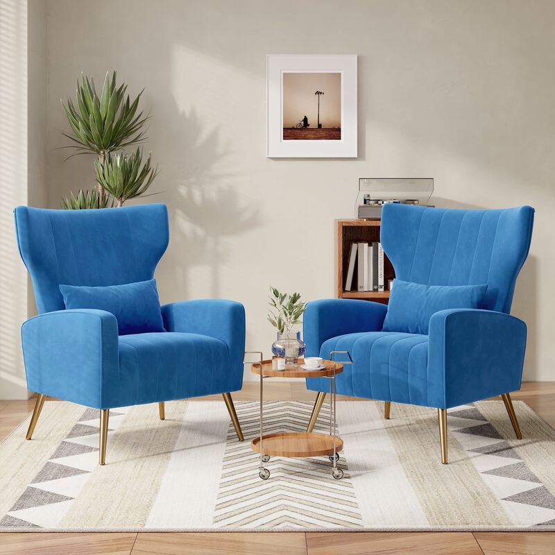 Modern Accent Chair Armchair for Living Room Bedroom Single Sofa Lounge Seating image number 2