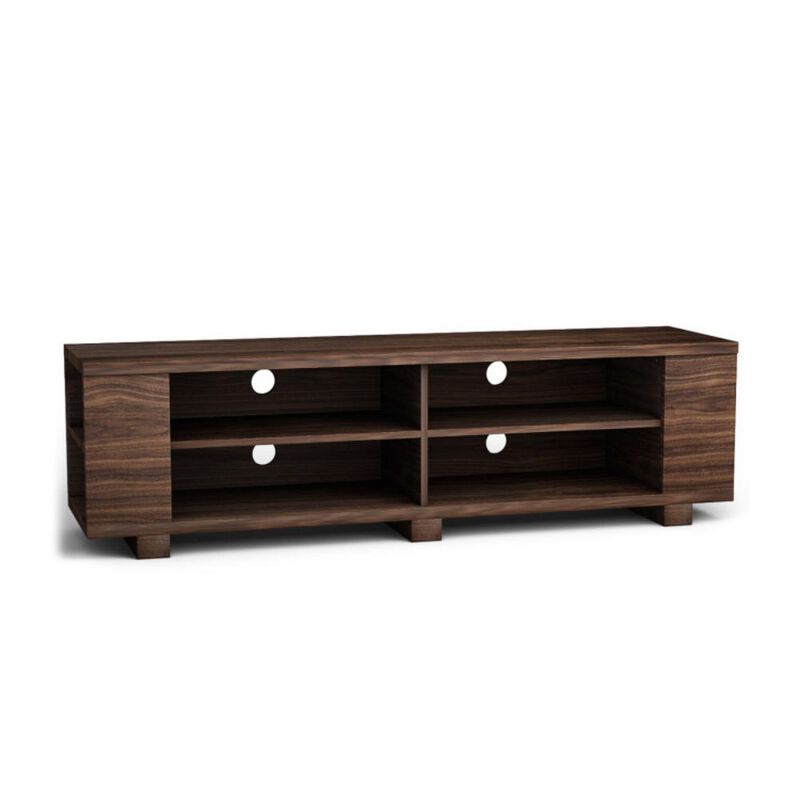 Hivvago 59 Inch Console Storage Entertainment Media Wood TV Stand