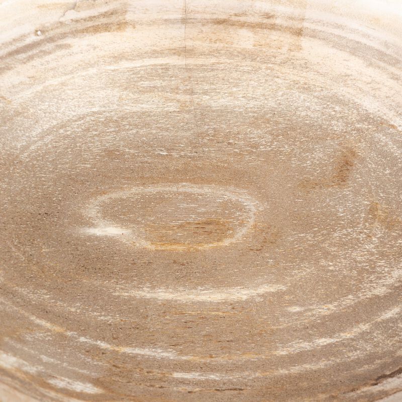 Oval Petrified Wood Bowl