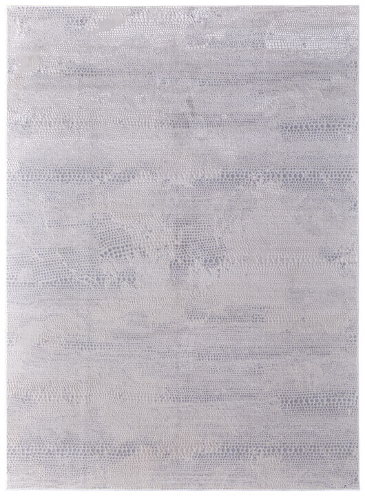 HomeRoots Abstract Power Loom Worn Faded Area Rug