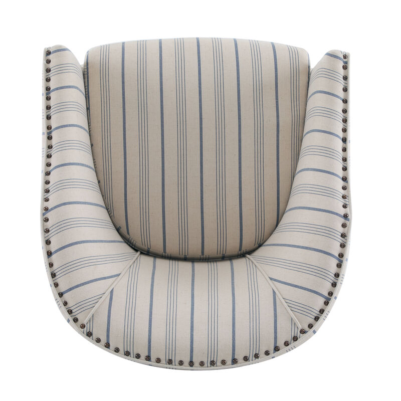 Christopher Knight Home Shane Contemporary Upholstered Club Chair with Nailhead Trim