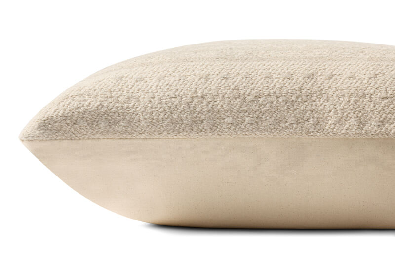 Natural 20''x20'' Cover w/Down Pillow image number 1