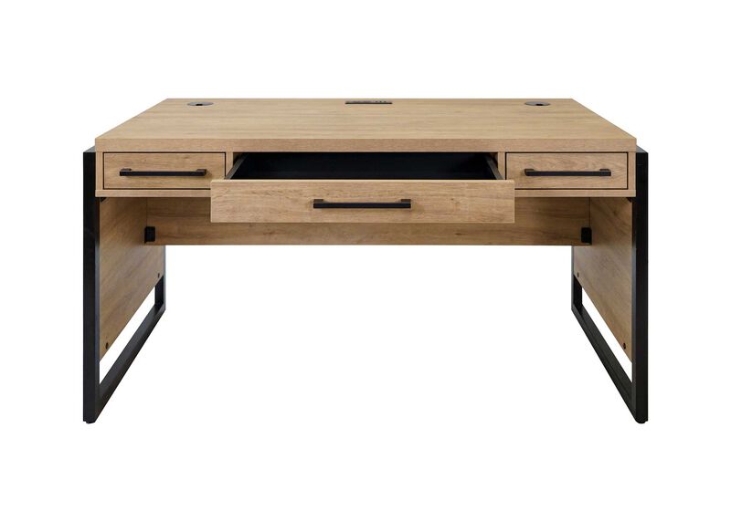 Mason 60" Writing Desk in Brown