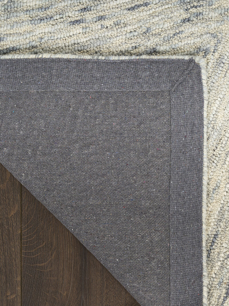 Pure Angles ANG01 Gray 5'3" x 7'3" Rug image number 3