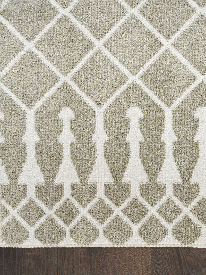 Astra Machine Washable ASW10 Sage 4' x 6' Rug