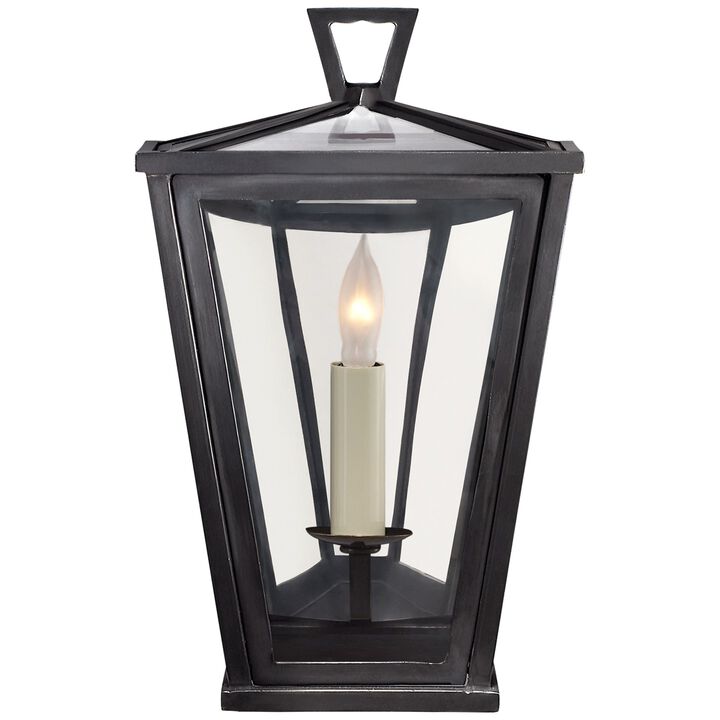 Darlana Mini 3/4 Wall Lantern in Bronze
