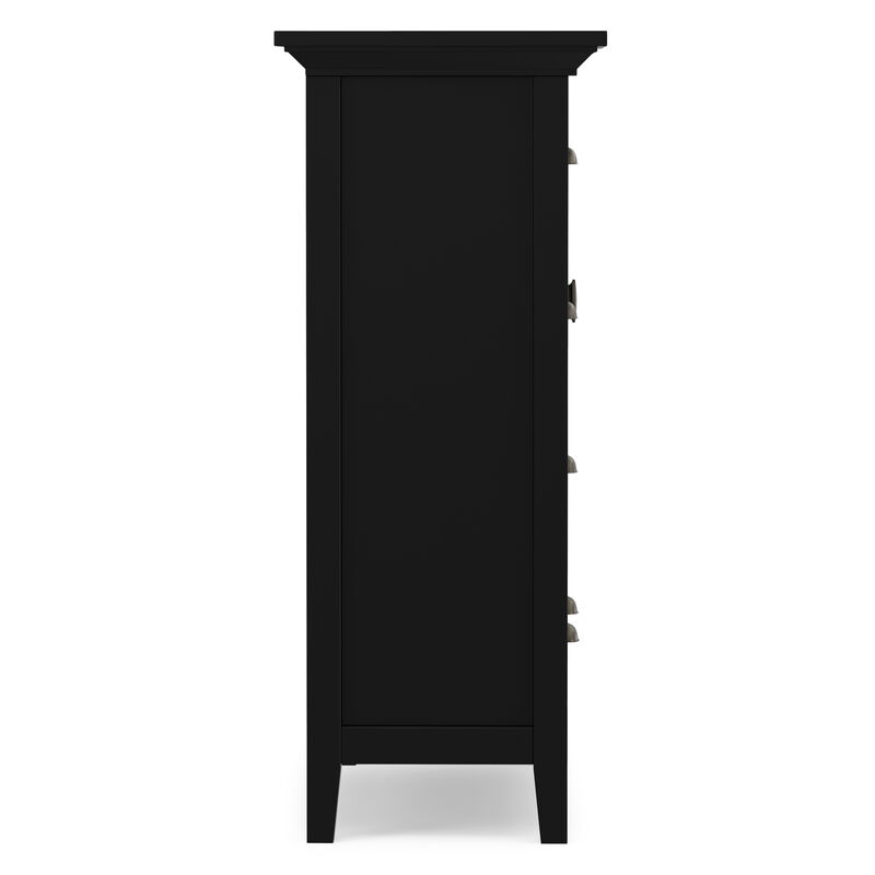 Redmond SOLID WOOD 39 inch Wide Transitional Medium Storage Cabinet in Black image number 5