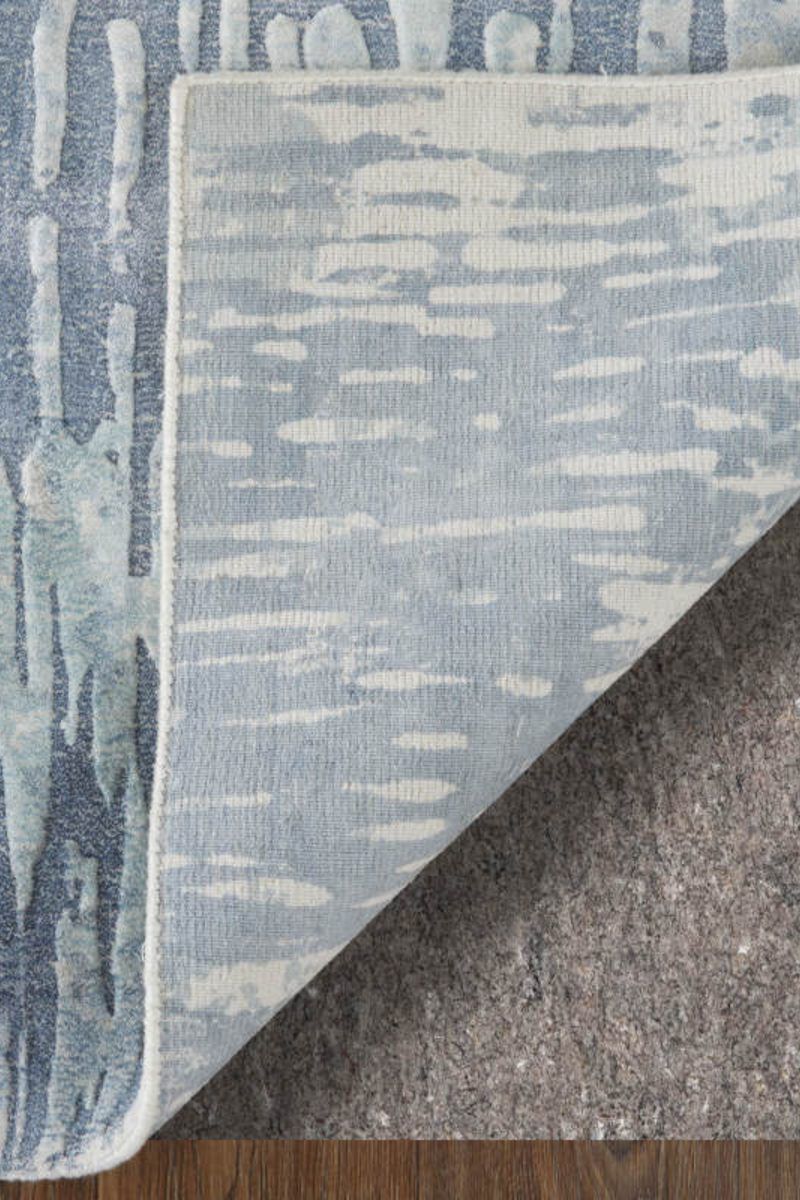 Braden 8A49F Blue/Ivory 9' x 12' Rug image number 5
